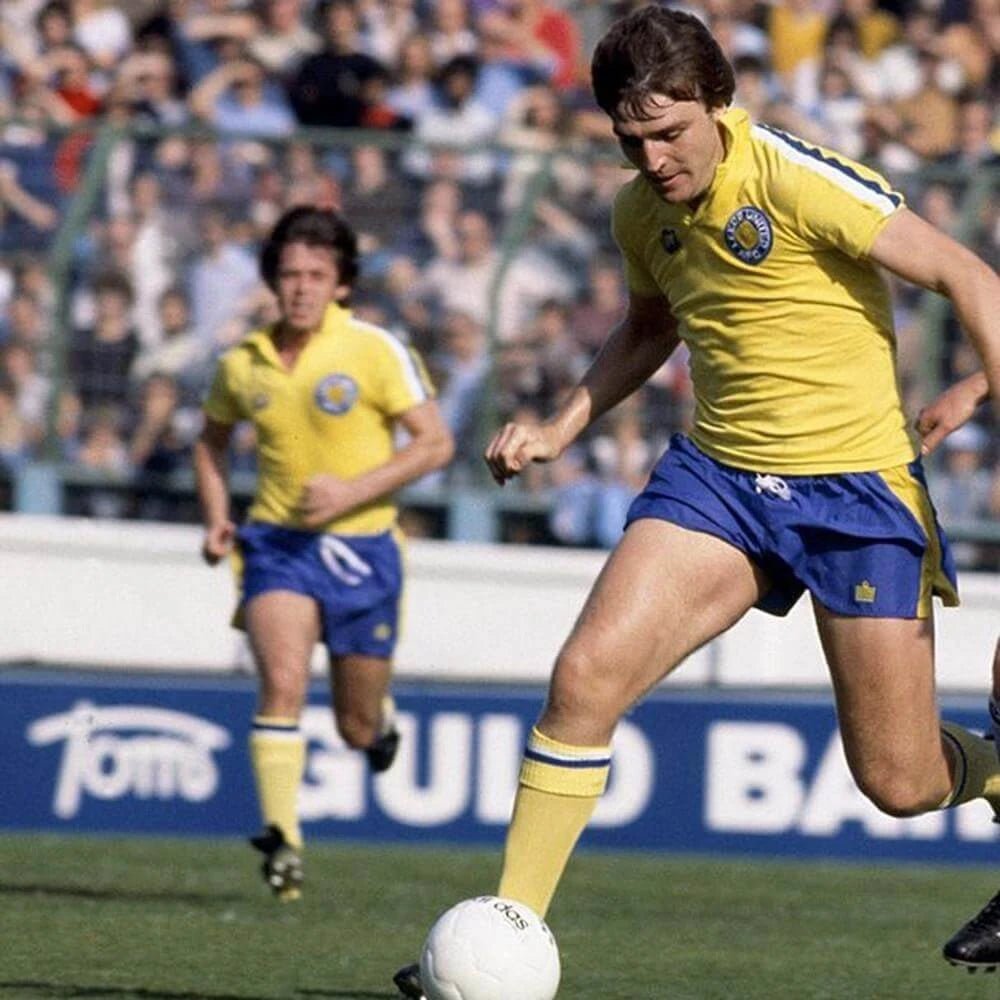 1977/1978 Leeds United Yellow Away Retro Kit - ClassicKits433 - GovintageJersey