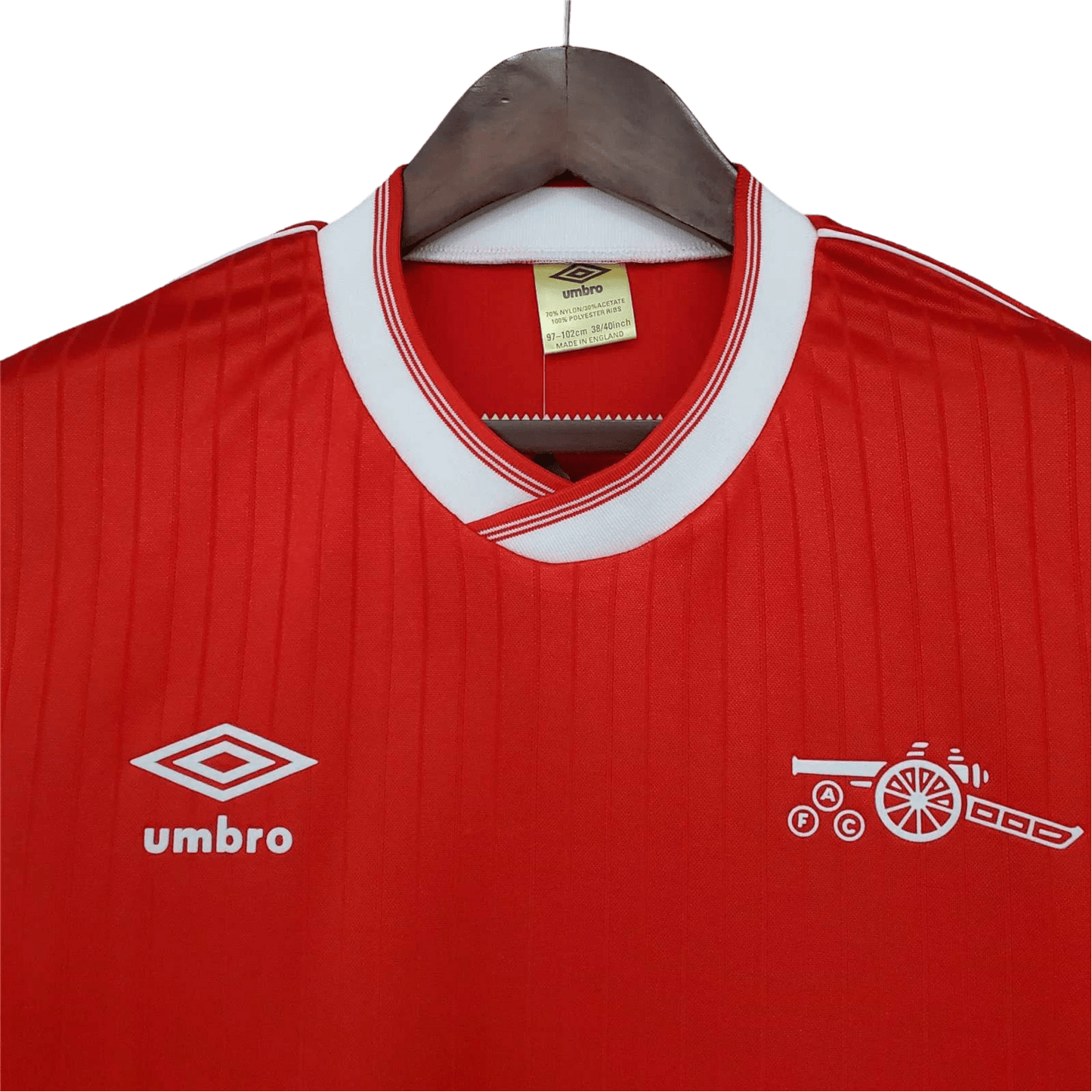 1983/1986 Arsenal Retro Jersey - Home & UMBRO Edition at GoVintageJersey Store