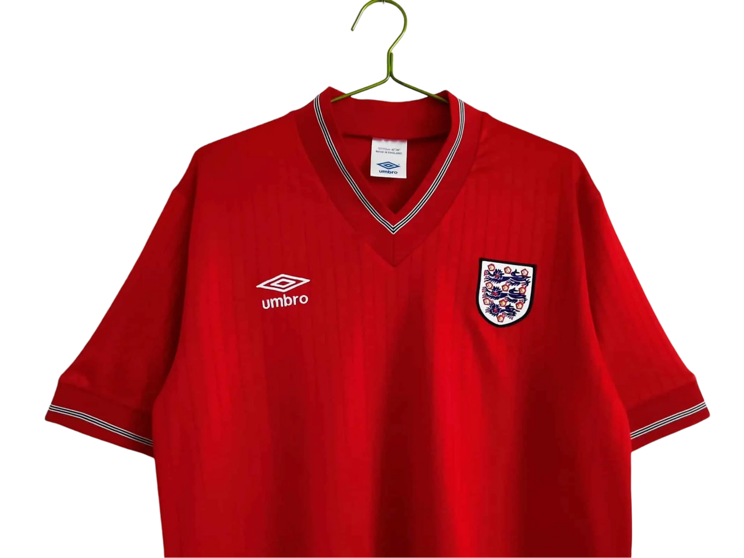 1984/1987 England - Away Red Retro Kit - GovintageJersey
