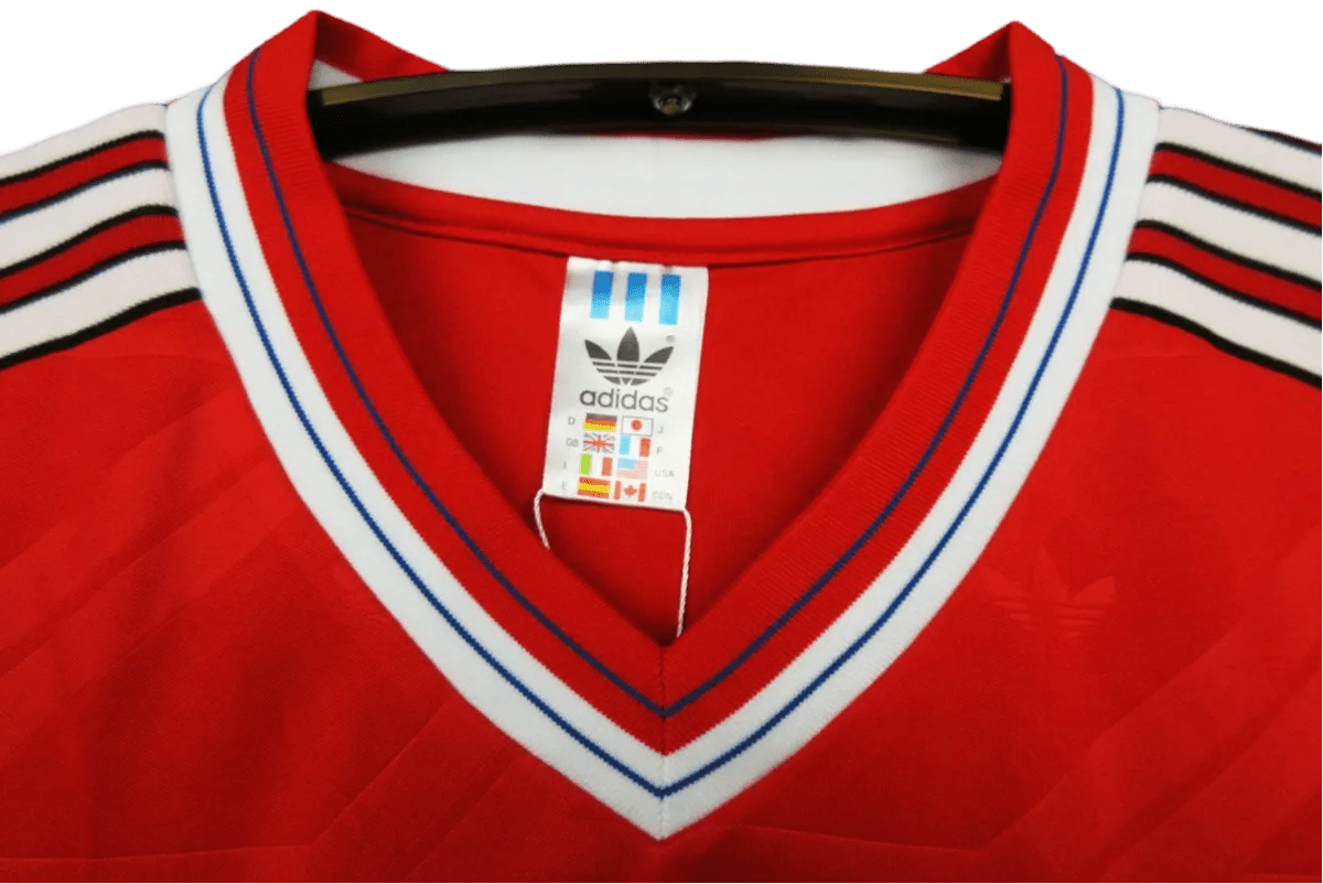 1986/1988 Manchester United SHARP - Home Retro Kit - ClassicKits433 - GovintageJersey