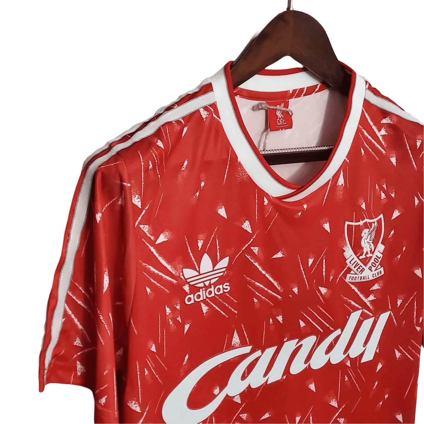 1989/1990 Liverpool Candy Home Retro Kit - ClassicKits433 - GovintageJersey