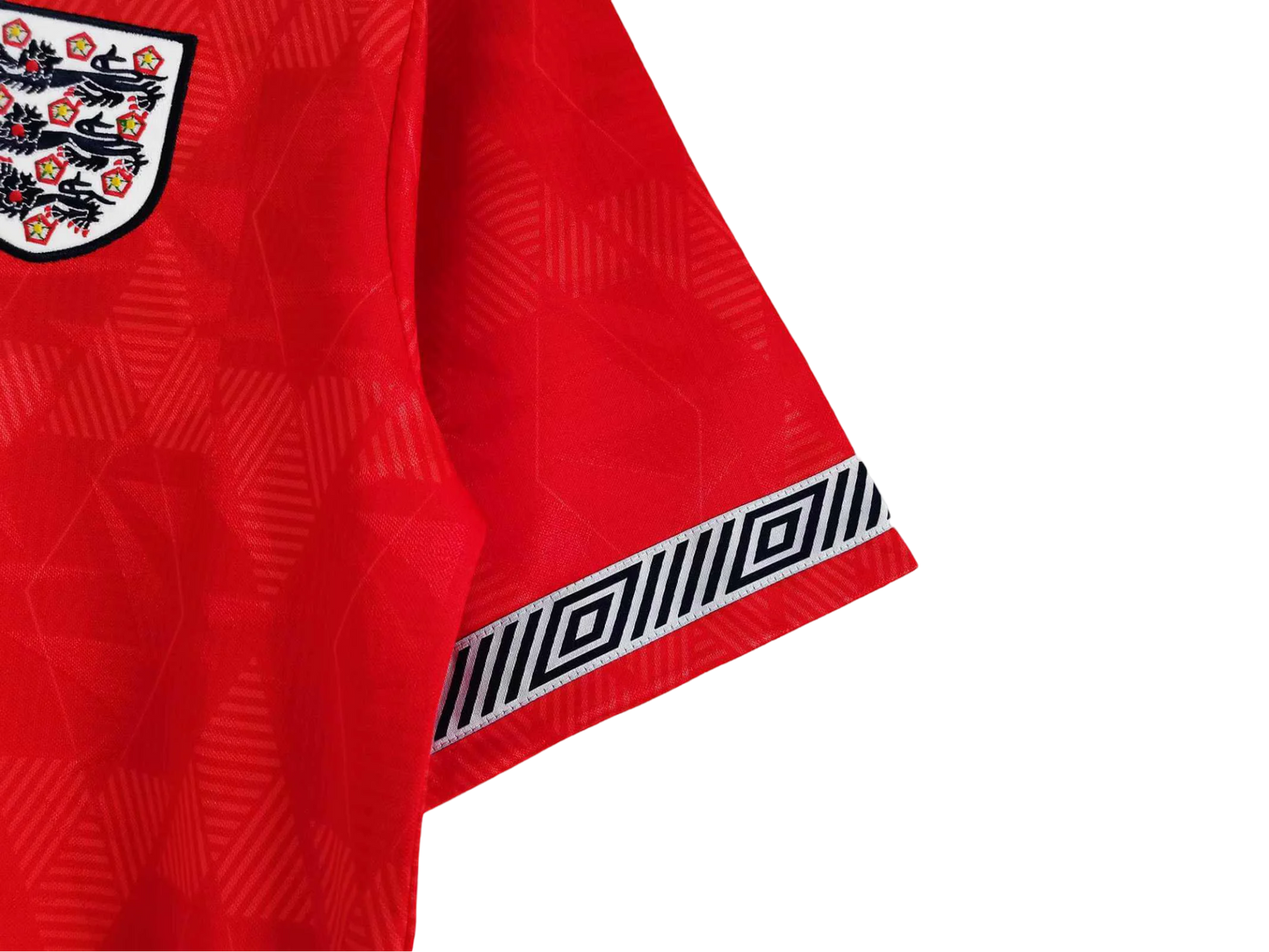 1990/1991 England Red Away Retro Kit - ClassicKits433 - GovintageJersey