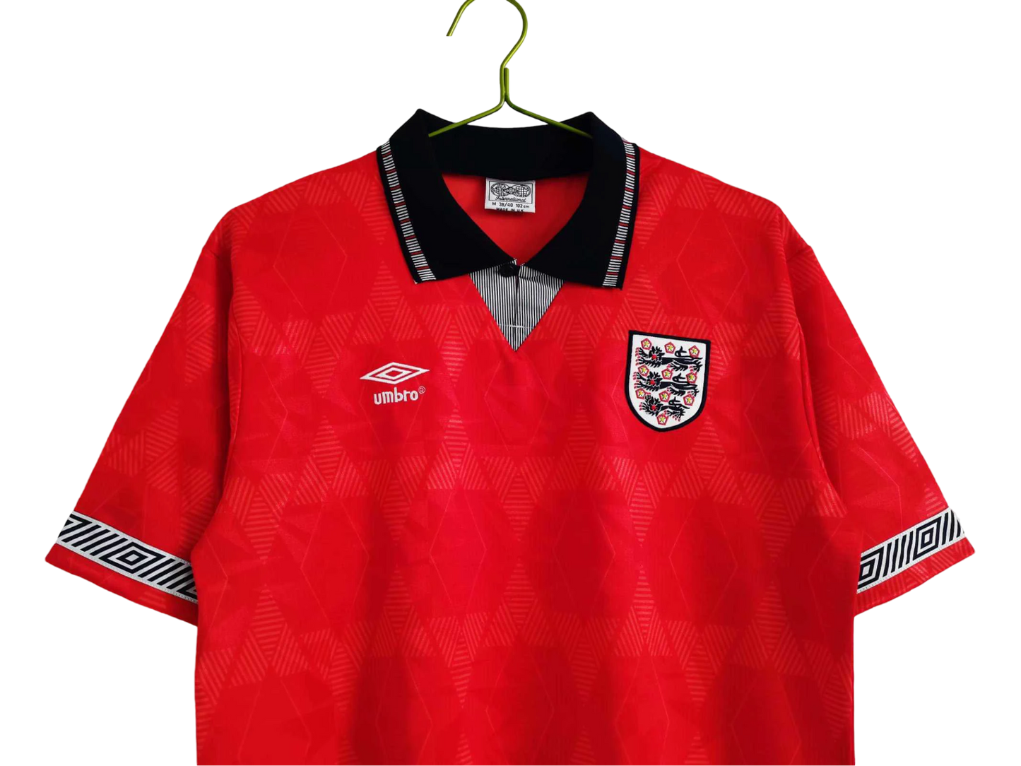 1990/1991 England Red Away Retro Kit - ClassicKits433 - GovintageJersey