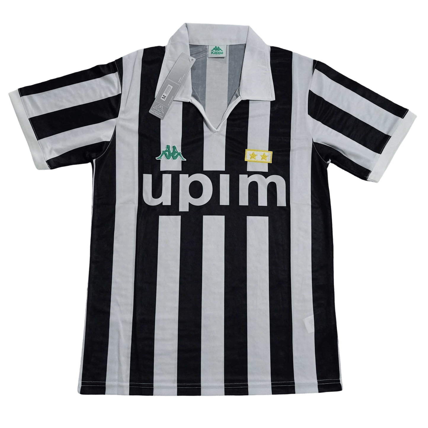 1990/1991 Juventus Retro Jersey - Upim Home Edition at GoVintageJersey Store