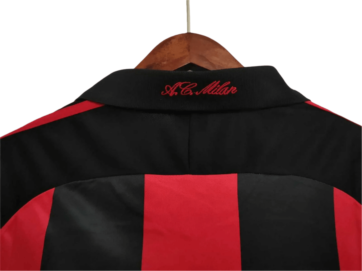 1991/1992 AC Milan Retro Jersey - OPEL Home Edition at GoVintageJersey Store