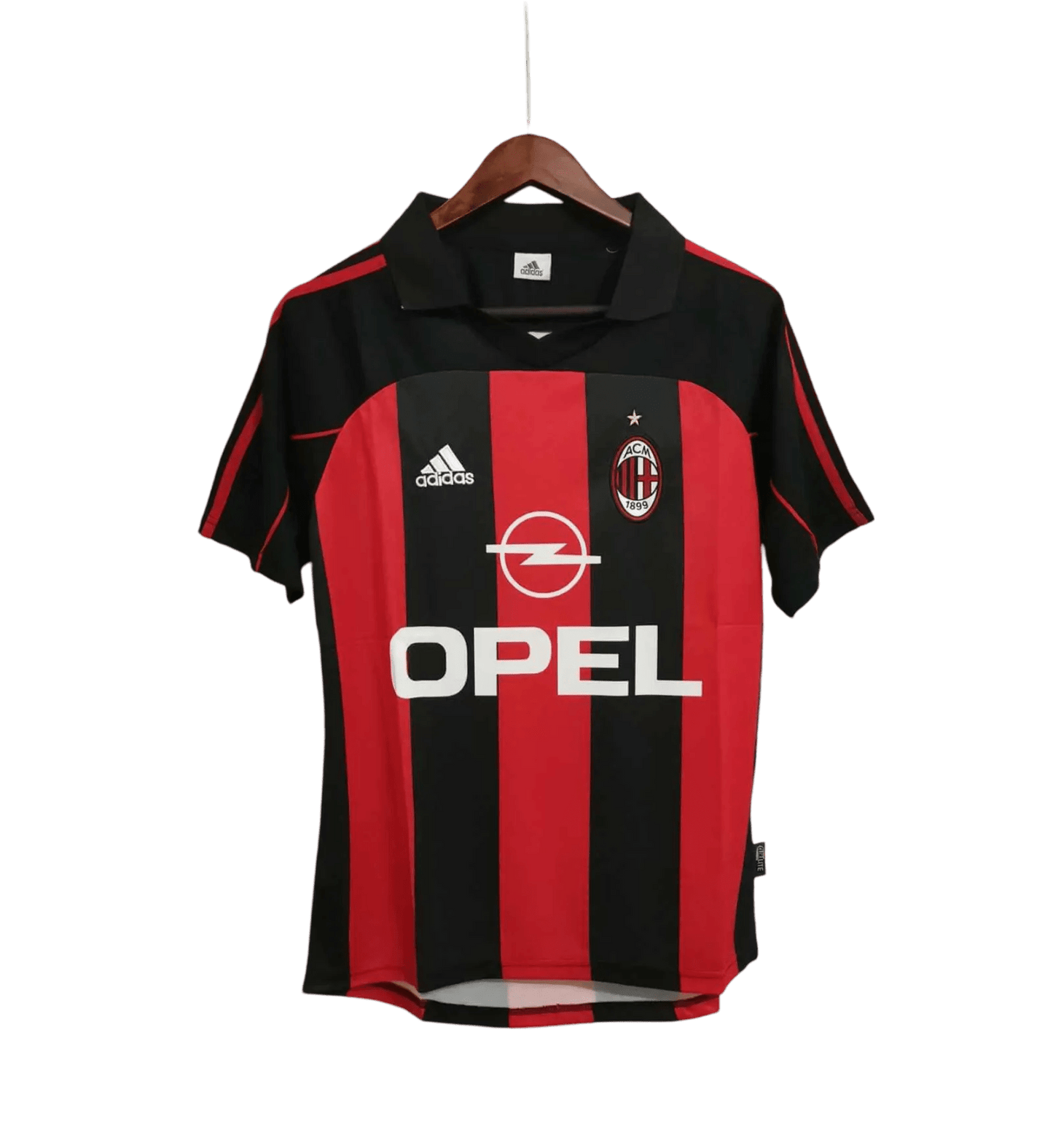 1991/1992 AC Milan Retro Jersey - OPEL Home Edition at GoVintageJersey Store