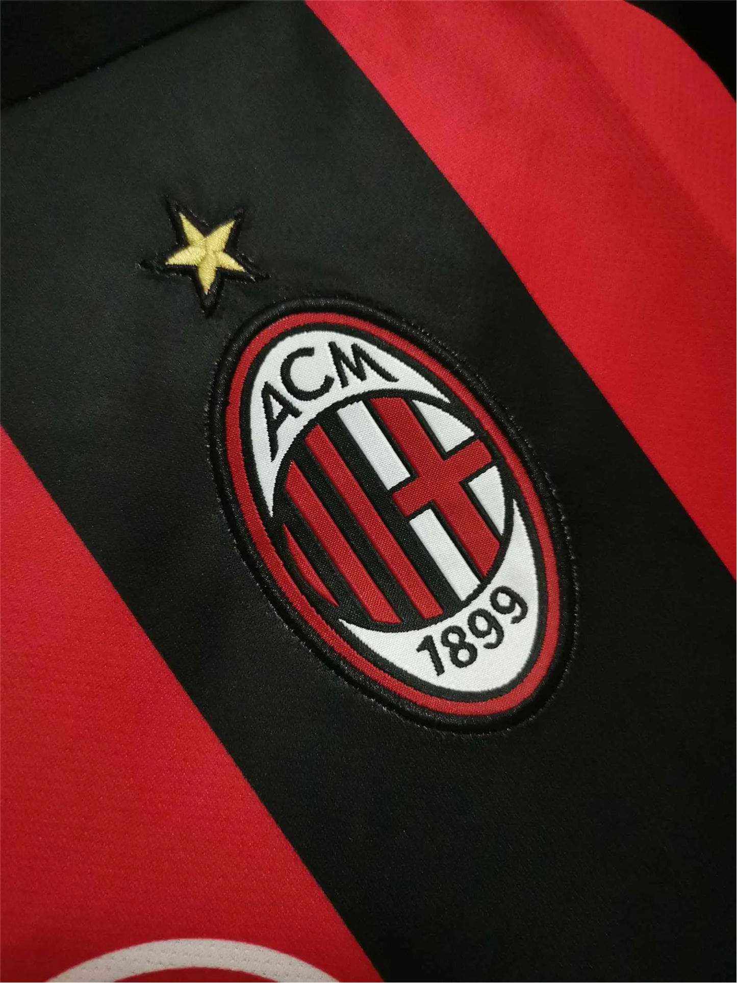 1991/1992 AC Milan Retro Jersey - OPEL Home Edition at GoVintageJersey Store