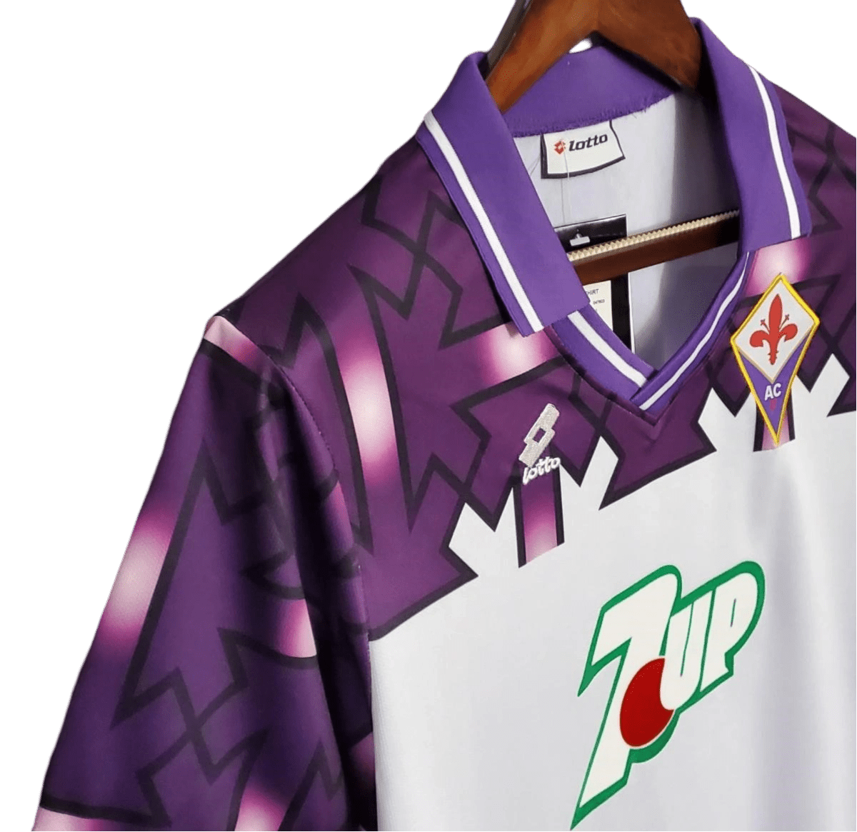 1992/1993 Fiorentina Florence 7up Away Retro Kit - ClassicKits433 - GovintageJersey