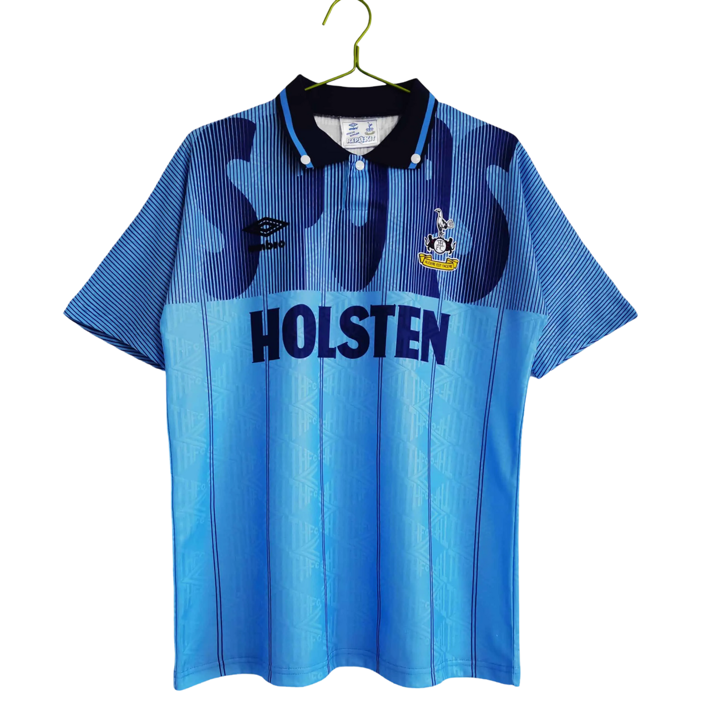 1992/1994 Tottenham Hotspur HOLSTEN - Blue Third Retro Kit - ClassicKits433 - GovintageJersey