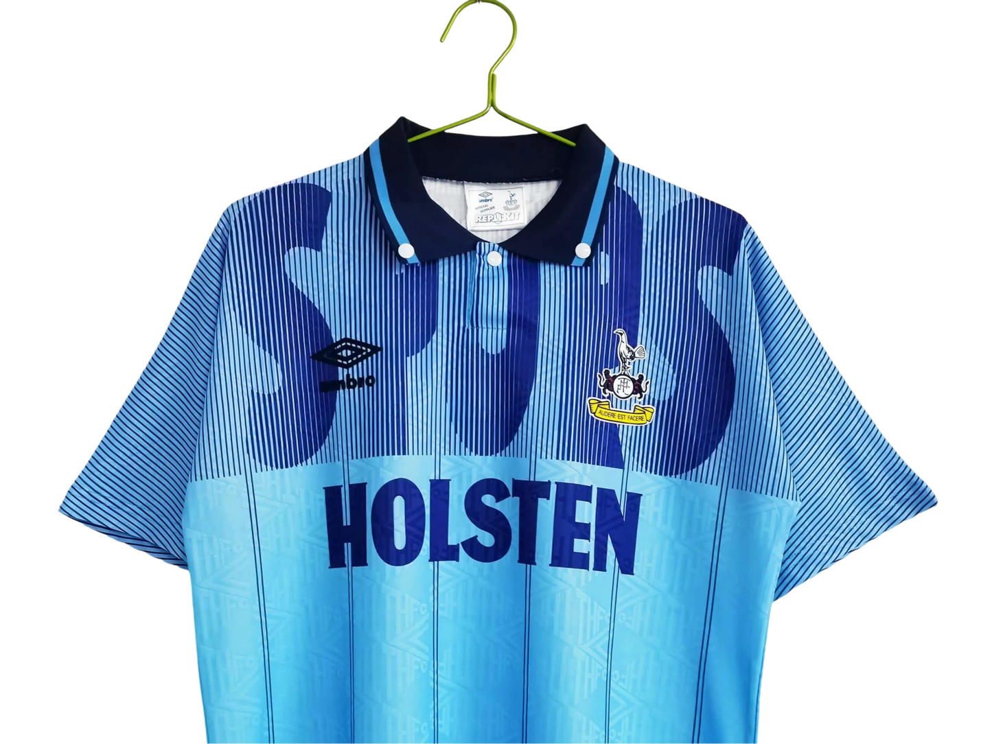 1992/1994 Tottenham Hotspur HOLSTEN - Blue Third Retro Kit - ClassicKits433 - GovintageJersey