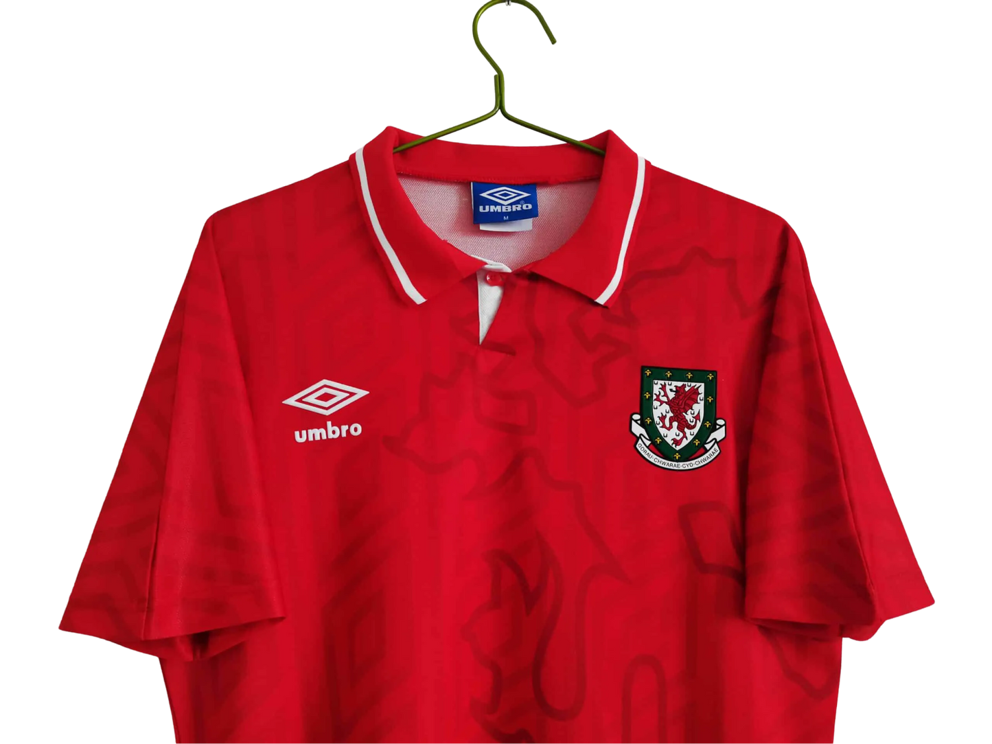 1992/1994 Wales - Home Retro Kit - GovintageJersey