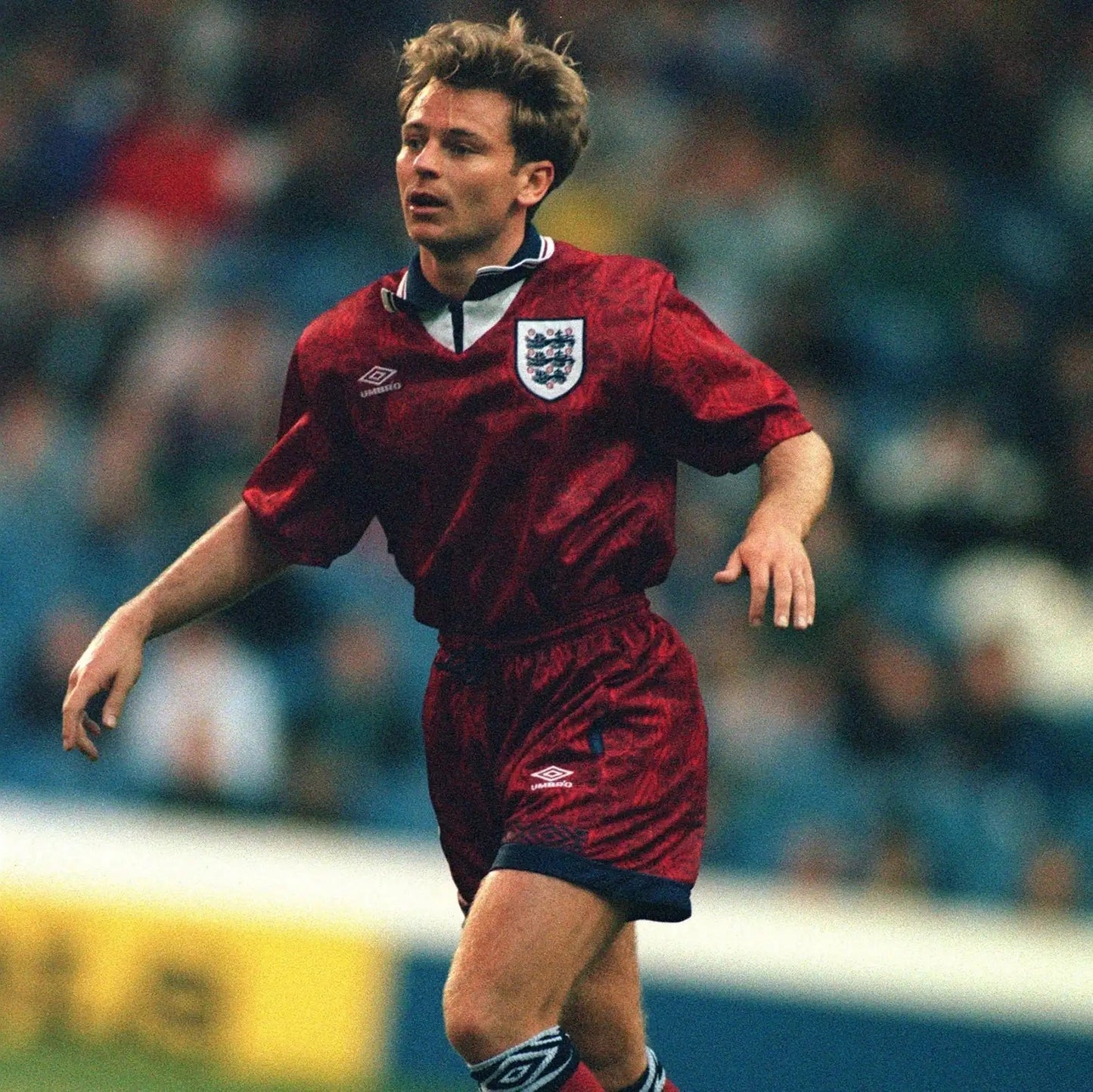 1994/1995 England Red Away Retro Kit - ClassicKits433 - GovintageJersey