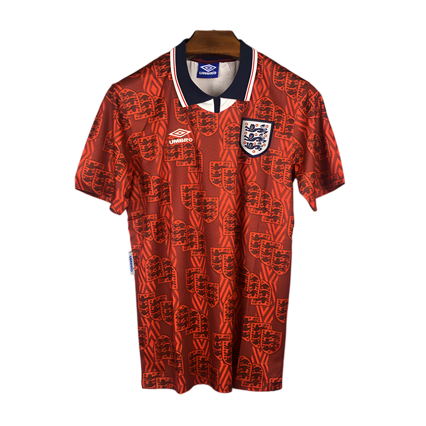 1994/1995 England Red Away Retro Kit - ClassicKits433 - GovintageJersey
