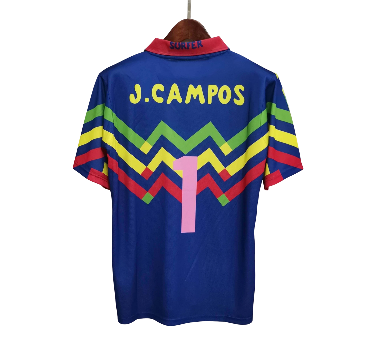 1994/1995 Mexico Jorge Campos Yellow Retro Jersey - GovintageJersey