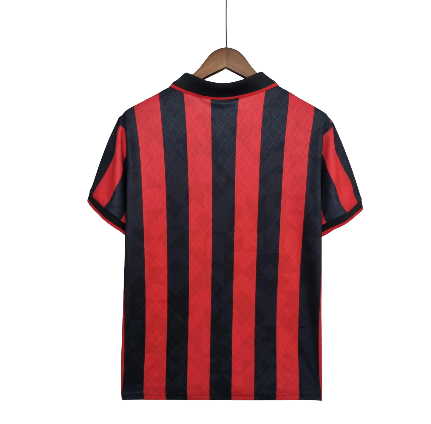 1995/1996 AC Milan Retro Jersey - Home & OPEL Edition at GoVintageJersey Store