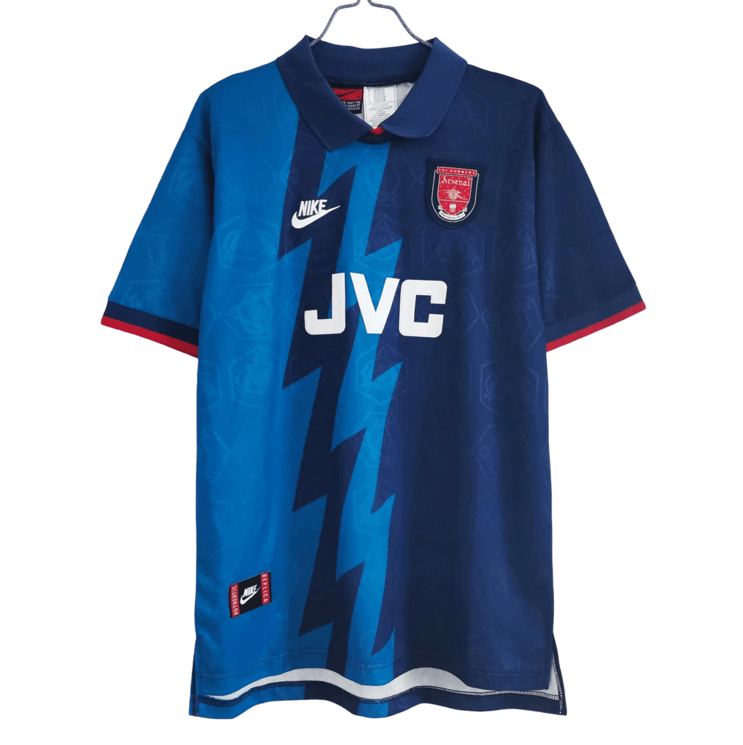 1995/1996 Arsenal JVC Blue Away Retro Kit - ClassicKits433 - GovintageJersey
