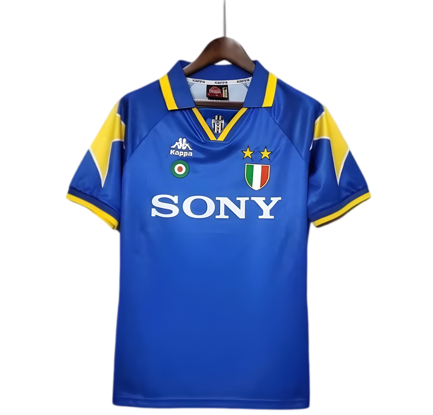 1995/1996 Juventus Retro Jersey - SONY Away Edition at GoVintageJersey Store
