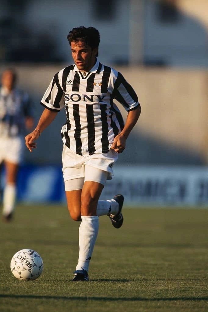1995/1997 Juventus Retro Jersey - SONY Home Edition at GoVintageJersey Store