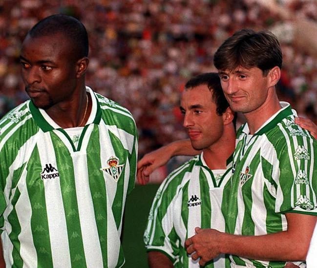 1995/1997 Real Betis Home Retro Kit - ClassicKits433 - GovintageJersey