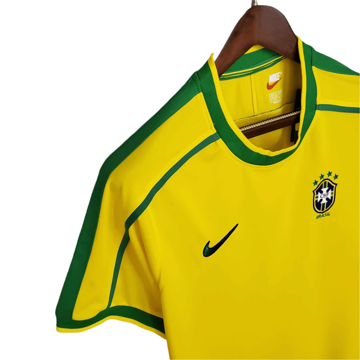 1998 Brazil World Cup Retro Kit - ClassicKits433 - GovintageJersey