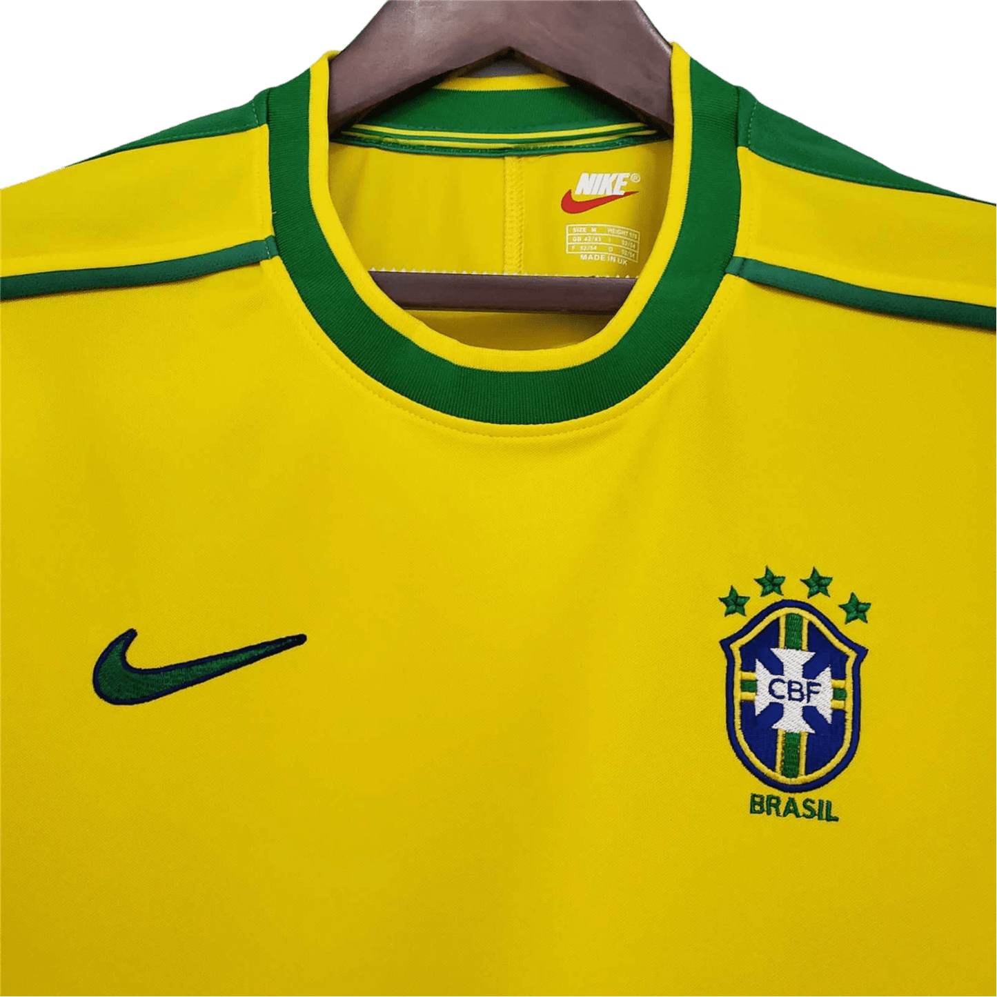1998 Brazil World Cup Retro Kit - ClassicKits433 - GovintageJersey