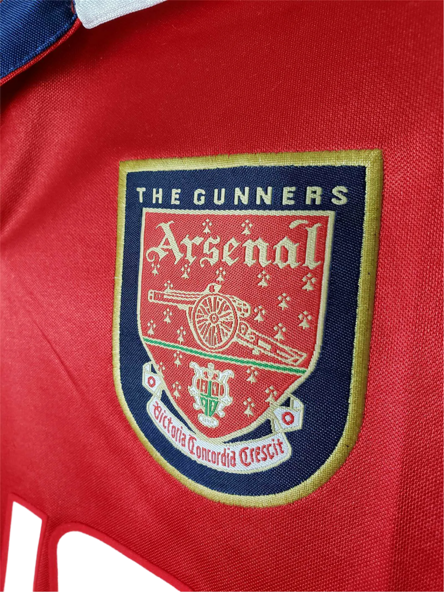 1998/1999 Arsenal JVC Home Kit – Long sleeve - ClassicKits433 - GovintageJersey