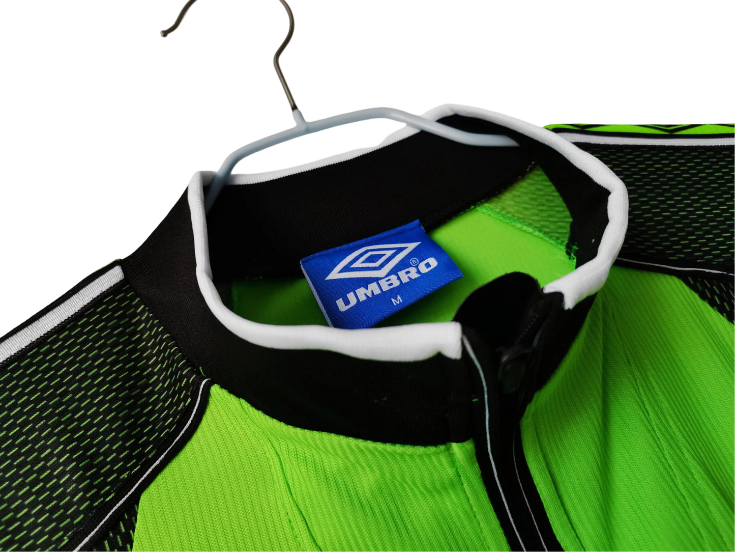 1998/1999 Manchester United SHARP Green GK Retro Kit – Long Sleeves - ClassicKits433 - GovintageJersey