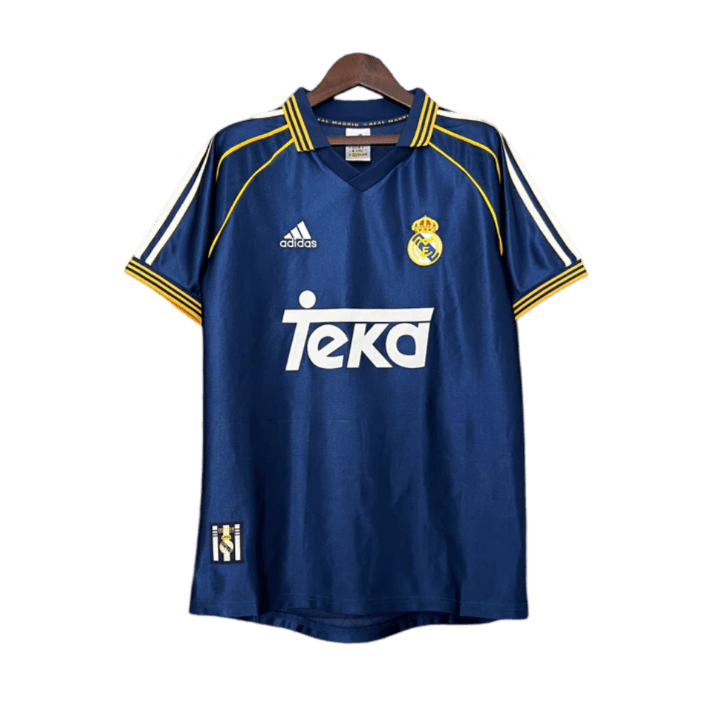 1998/1999 Real Madrid Teka Blue Third Retro Kit - ClassicKits433 1998/1999 Real Madrid Teka Blue Third Retro Kit - ClassicKits433
