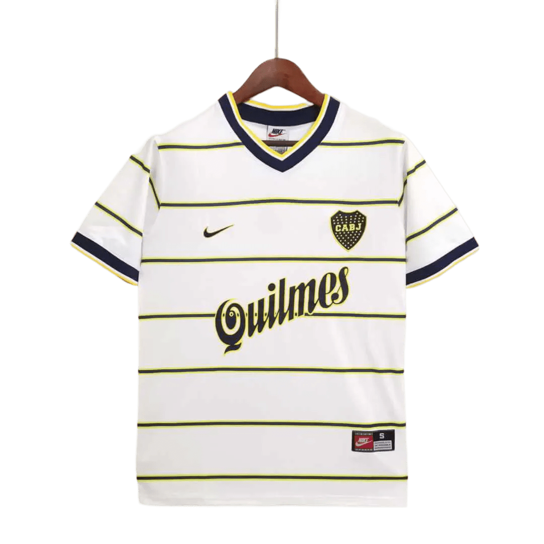 1999 Boca Juniors Quilmes - Away Retro Jersey at GoVintageJersey Store - GovintageJersey