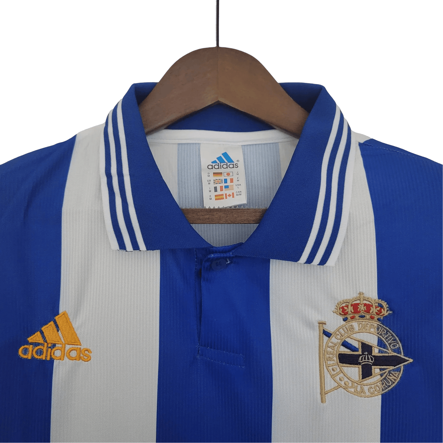1999/2000 Deportivo La Corogne Feiraco Home Retro Kit - ClassicKits433 - GovintageJersey