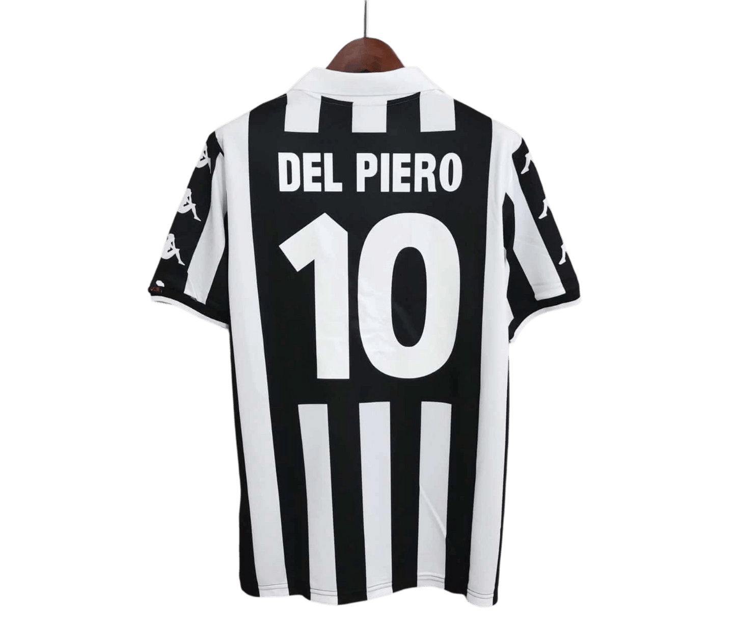 1999/2000 Juventus Retro Jersey - Black and White D+ Liberta Digitale Home Edition at GoVintageJersey Store