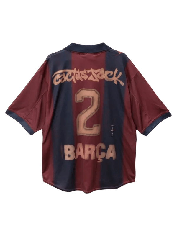2000/2001 Barcelona Retro Skeleton Home Jersey - Limited Edition - GovintageJersey