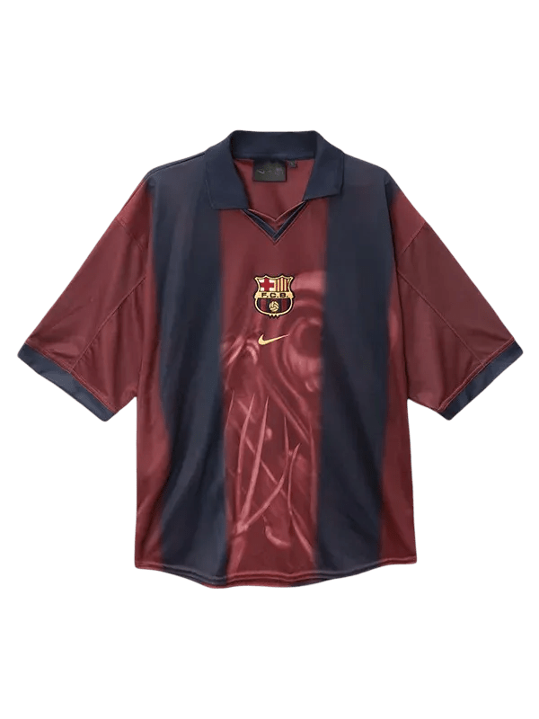 2000/2001 Barcelona Retro Skeleton Home Jersey - Limited Edition - GovintageJersey