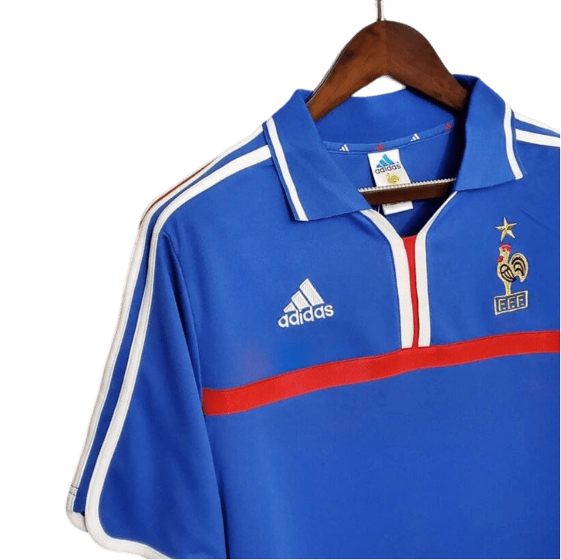 2000/2001 France Home Retro Jersey - GovintageJersey