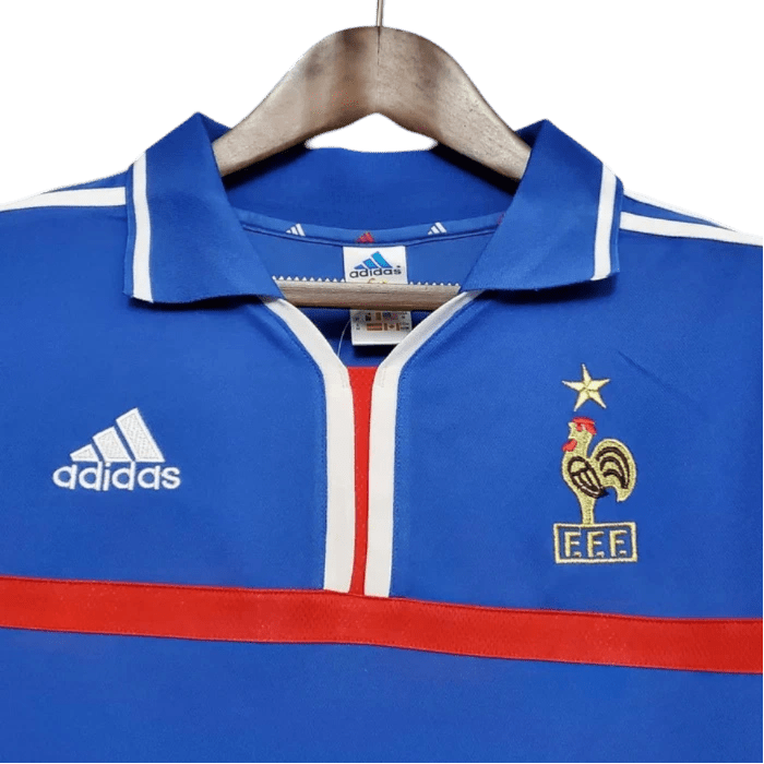 2000/2001 France Home Retro Jersey - GovintageJersey