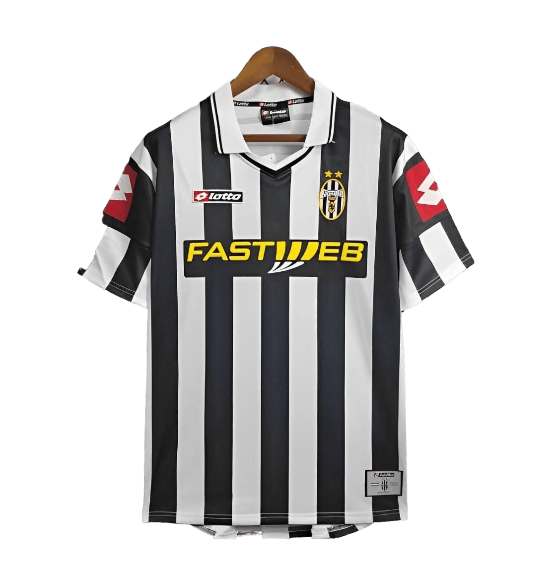 2001/2002 Juventus Retro Jersey - FASTWEB Home Edition at GoVintageJersey Store