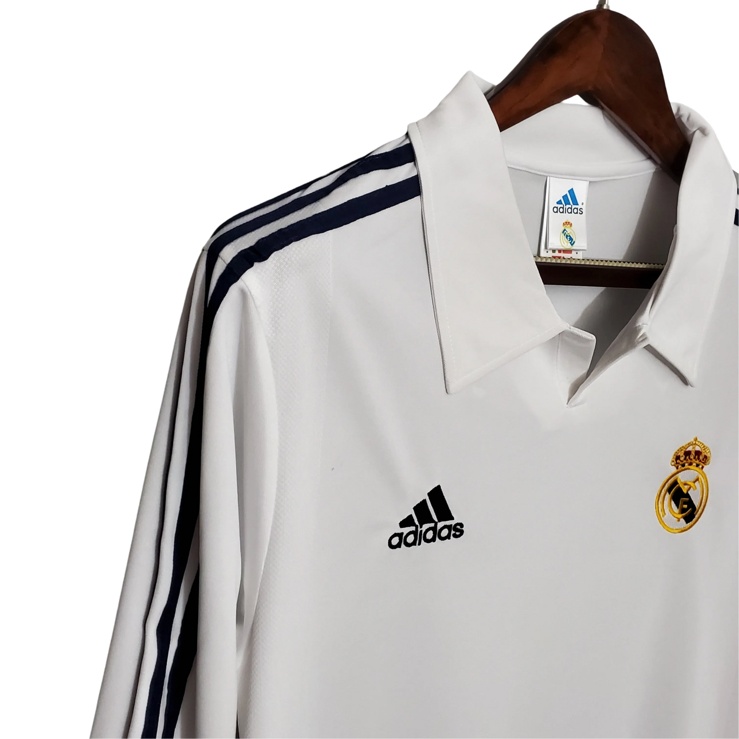 2001/2002 Real Madrid - Home Retro kit - Long Sleeve - GovintageJersey