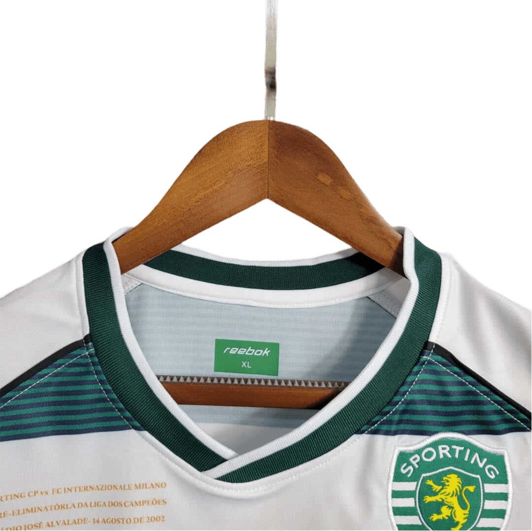 2001/2003 Sporting Lisbon Home Retro Jersey at GoVintageJersey Store - GovintageJersey