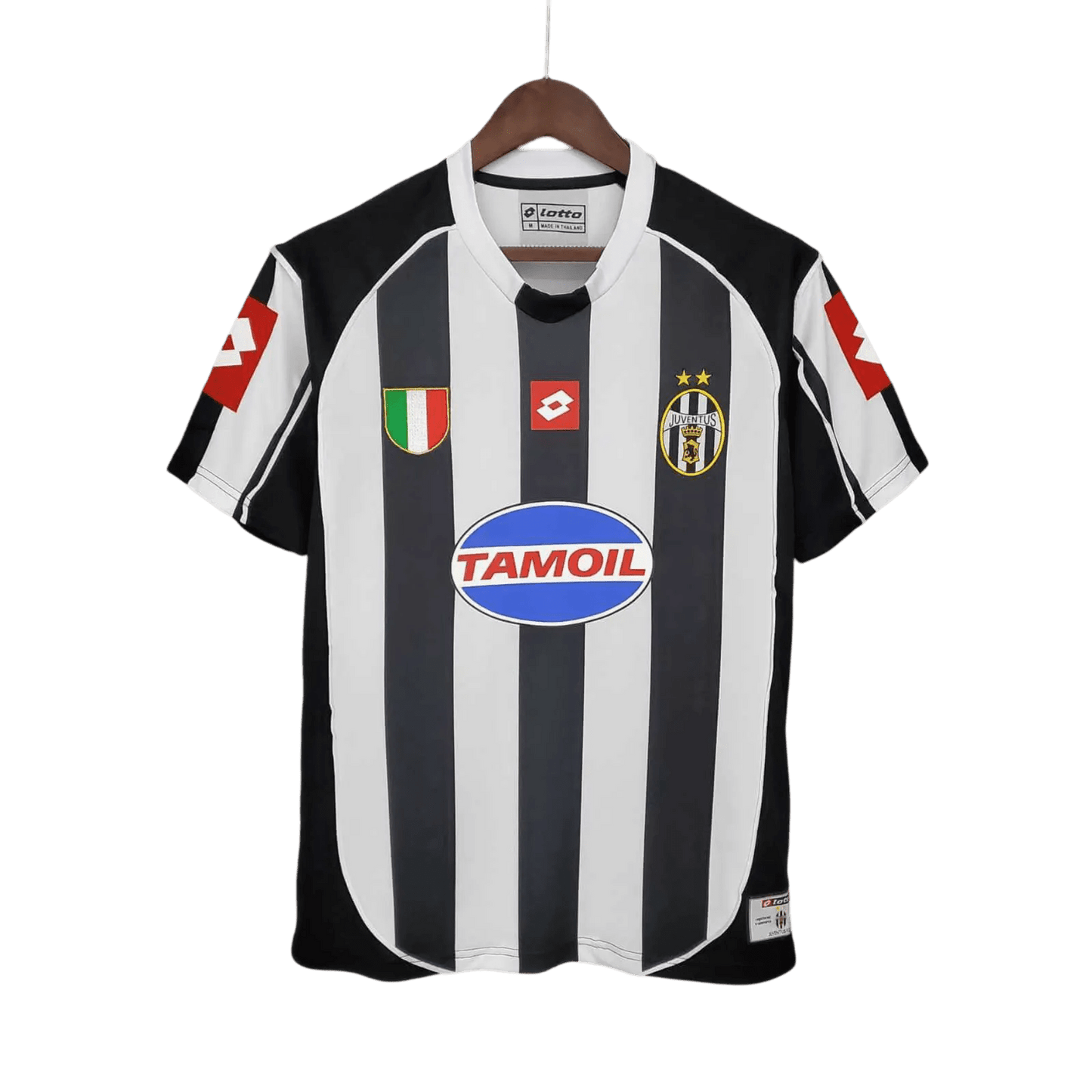 2002/2003 Juventus Retro Jersey - TAMOIL Home Edition at GoVintageJersey Store