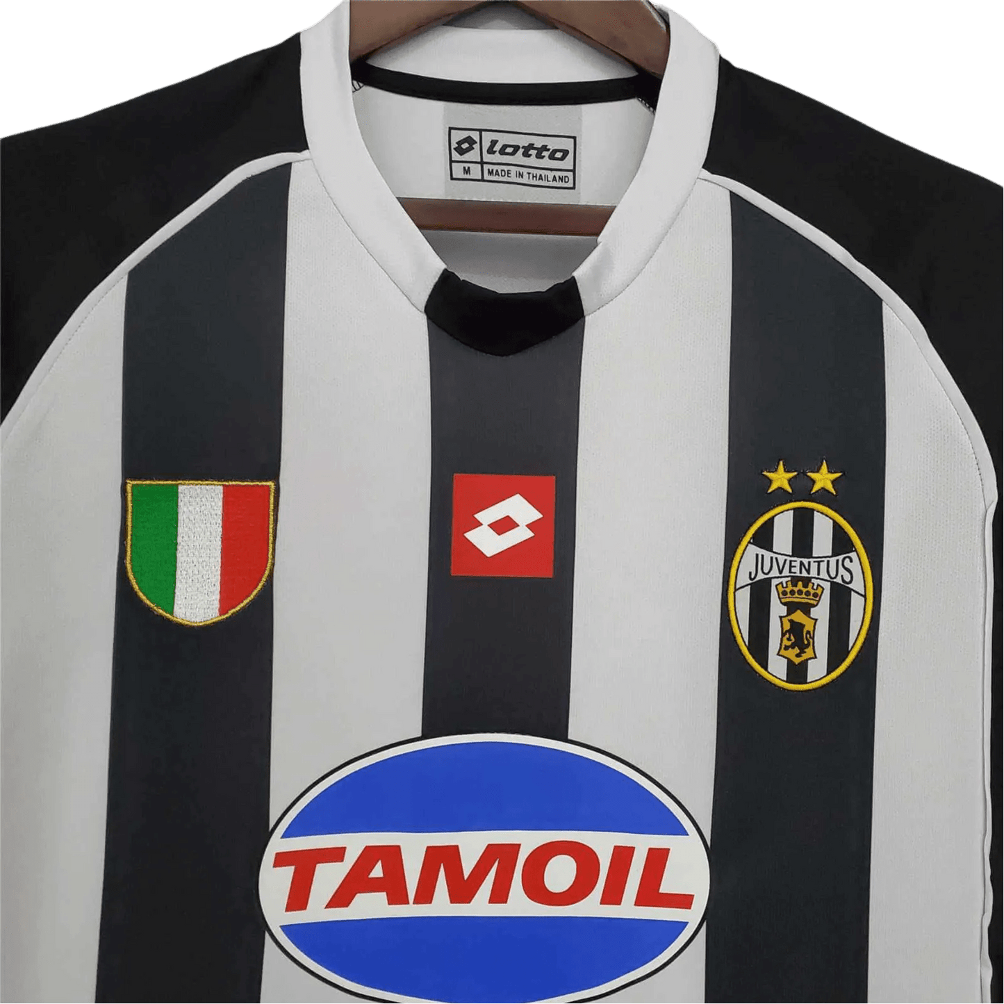2002/2003 Juventus Retro Jersey - TAMOIL Home Edition at GoVintageJersey Store