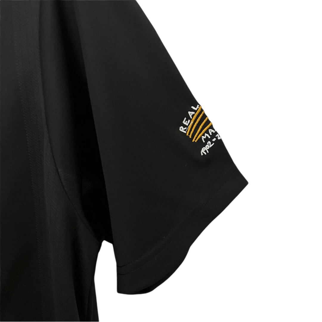 2002/2003 Real Madrid Siemens Mobile Black Retro Kit - ClassicKits433 - GovintageJersey