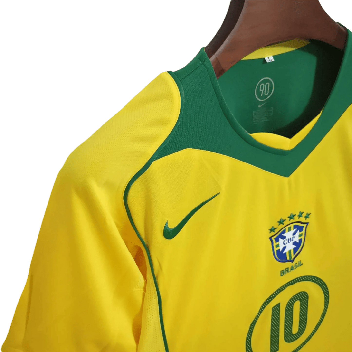 2004 Brazil - Home Retro Kit - GovintageJersey