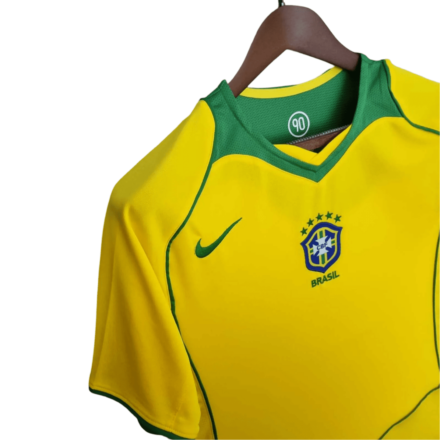 2004 Brazil - Home Retro Kit - GovintageJersey