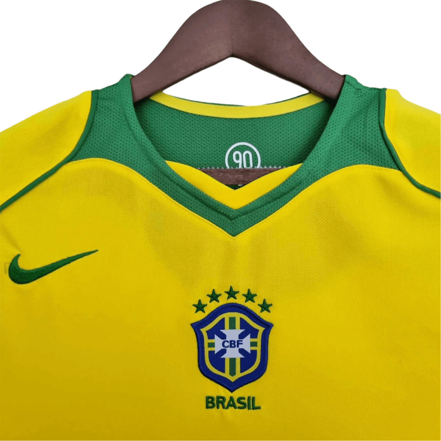 2004 Brazil - Home Retro Kit - GovintageJersey