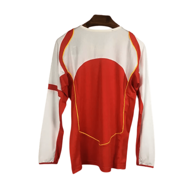 2004/2005 Arsenal Retro Jersey - Home & O2 Edition – Long Sleeve at GoVintageJersey Store