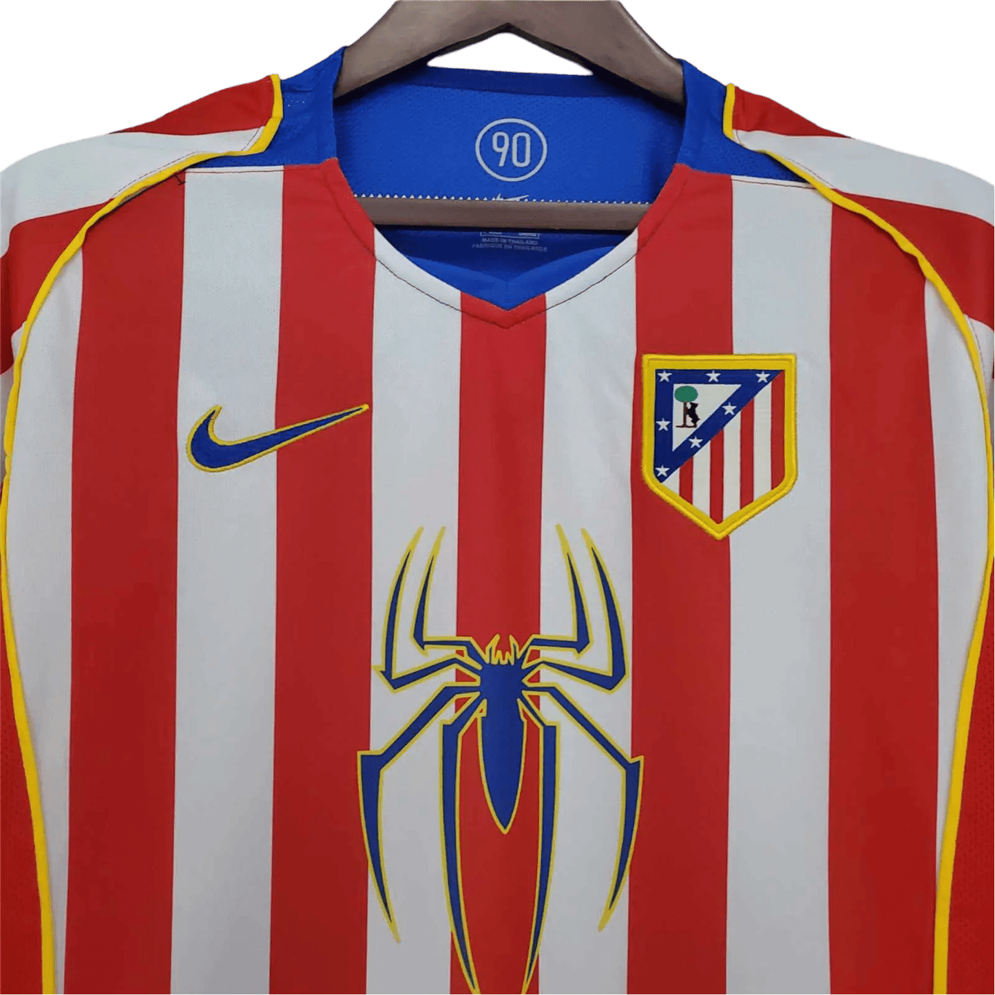 2004/2005 Atletico Madrid SPIDER - MAN 2 - Home Retro Kit - ClassicKits433 - GovintageJersey