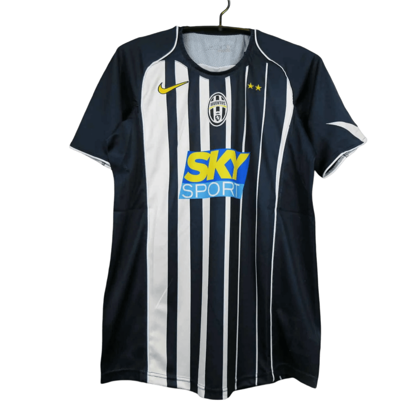 2004/2005 Juventus Retro Jersey - SKY SPORT 3rd BlueWhite at GoVintageJersey Store