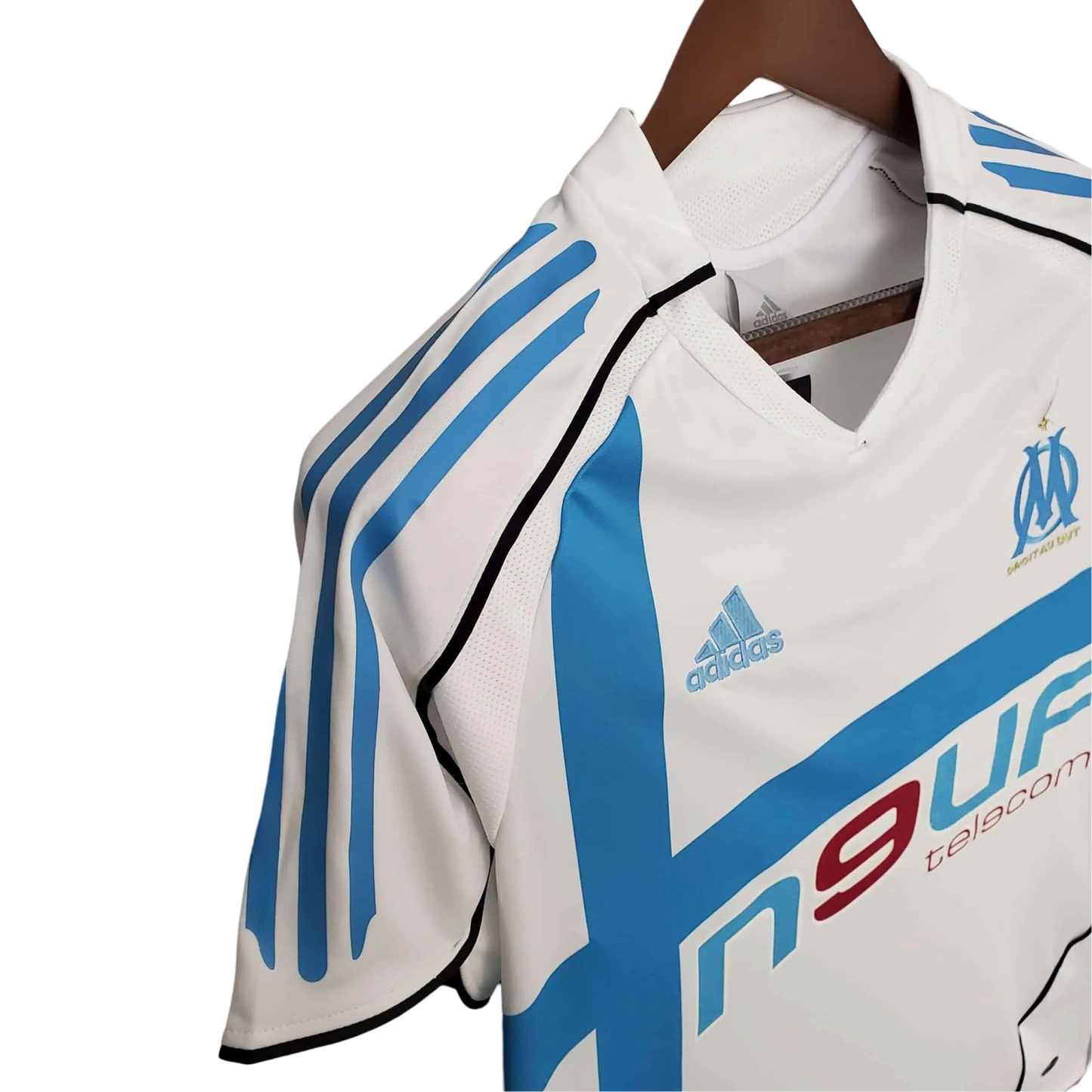 2005/2006 Olympique de Marseille n9uf telecom - Home Retro Jersey - GovintageJersey