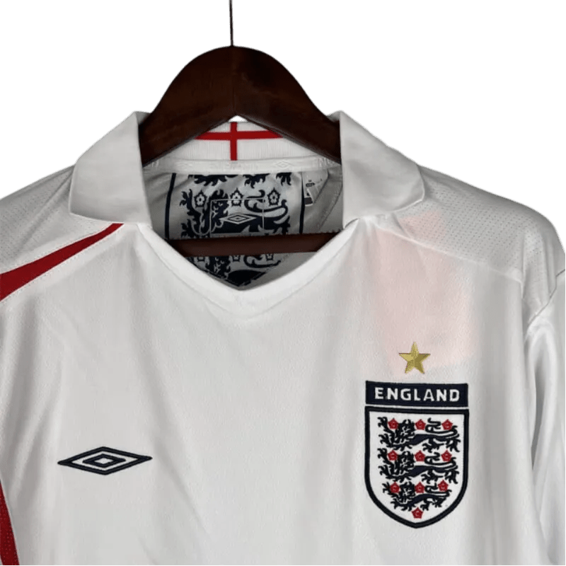 2006 England - Home Retro Kit - Long Sleeves - GovintageJersey
