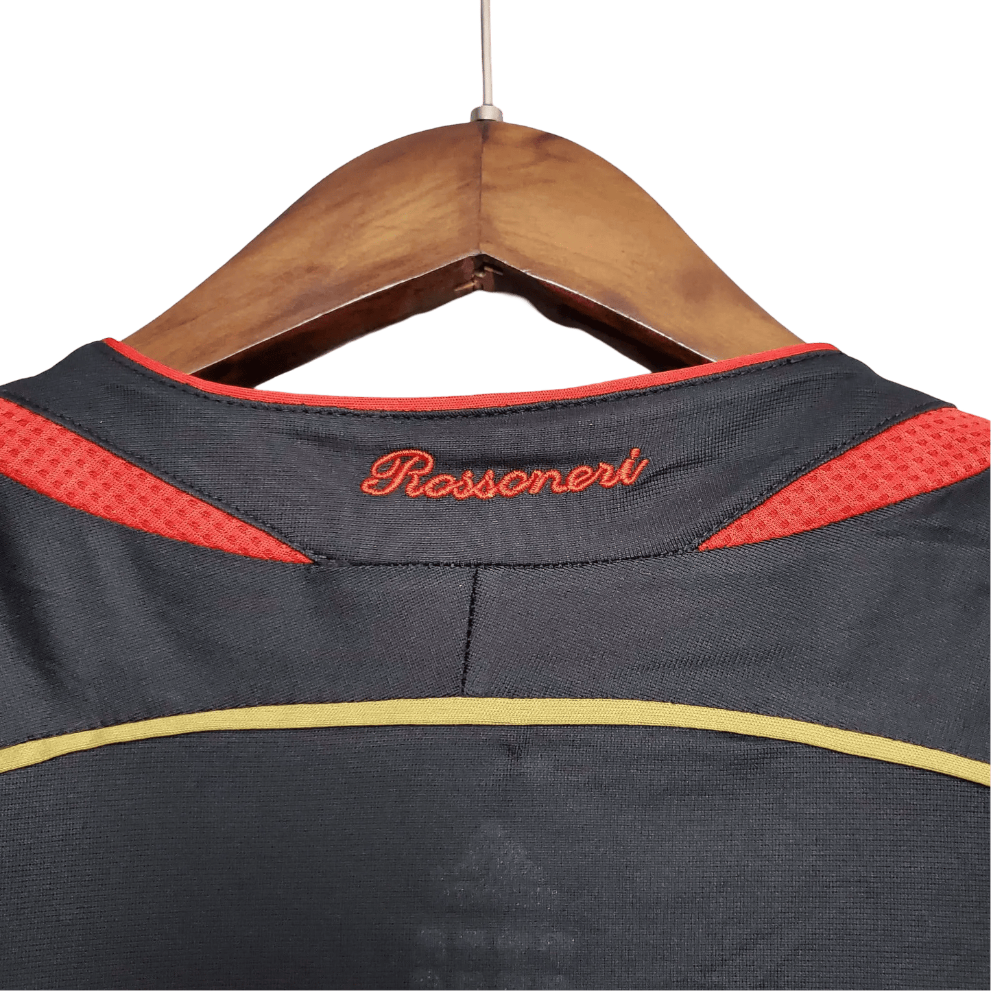 2006/2007 AC Milan Retro Jersey - Bwin Black Third Kit at GoVintageJersey Store